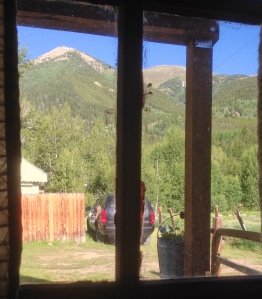 View from the cabin